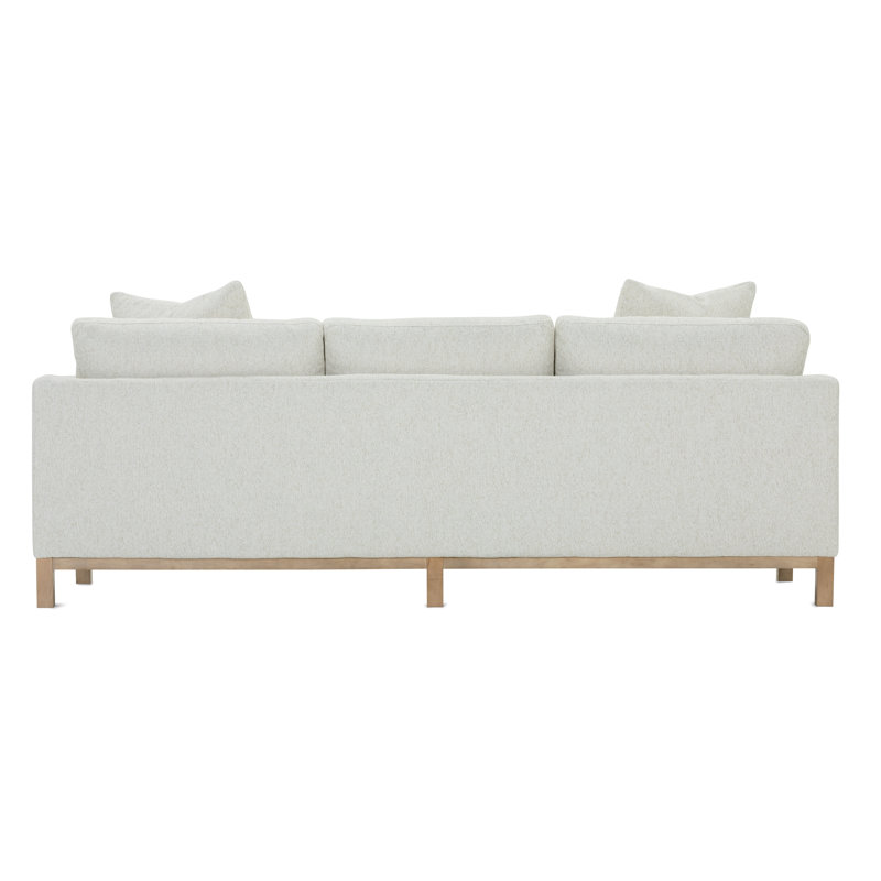 Boden 99'' Sofa Bench Cushion,  Tan Boucle