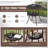 Leeper Round Glass Outdoor Coffee Table