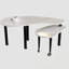 Table d'appoint coulissante Cindina-467701940