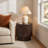 Abshire 25" Solid Wood End Table-236871626