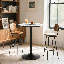Table bistro Valencia Holton à hauteur ajustable avec base en métal robuste et plateau en panneau de fibres à densité moyenne Valencia-865107220-859422895-865107216