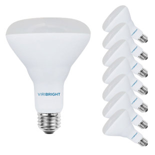 75-Watt EQ BR40 E26 Dimmable Standard Medium Base LED Light Bulb, 2700K (8-Pack) (Set of 8)