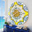 Horloge murale surdimensionnée de 36 po pour le salon avec de vrais engrenages en mouvement style italien-91717526