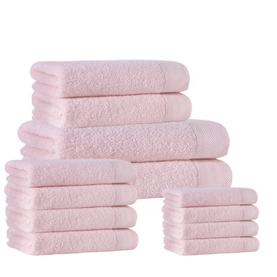Ensemble de serviettes en coton turc 12 pièces Marcial