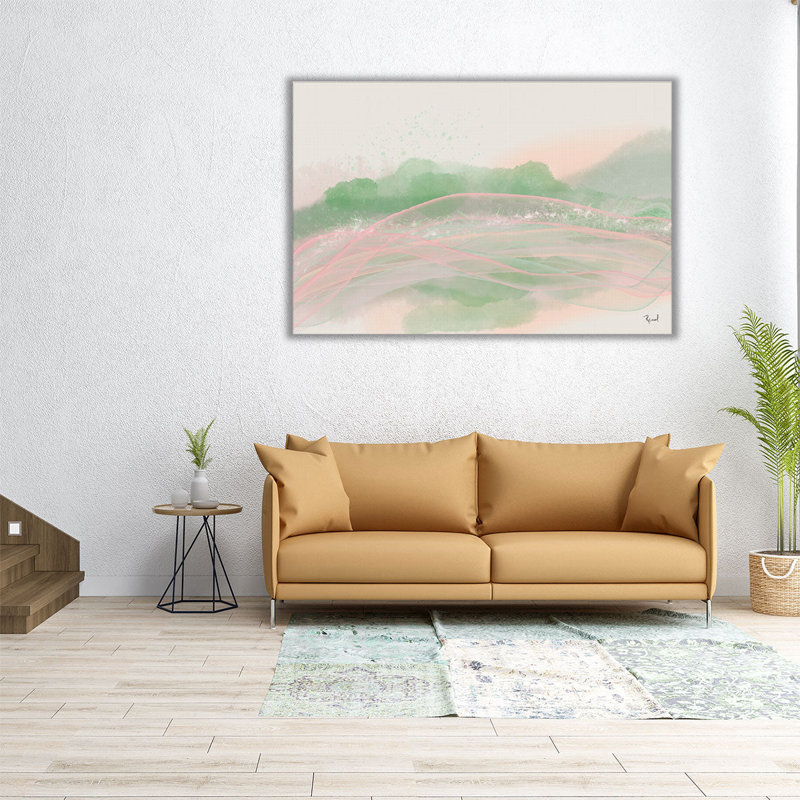 Étincelle d'intérêt - reproduction d'art sur toile, H 12 po x l 18 po