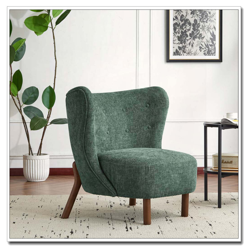 Fauteuil d'appoint rembourré Bella