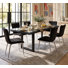 Chainsaw 7 - Piece Acacia Dining Set