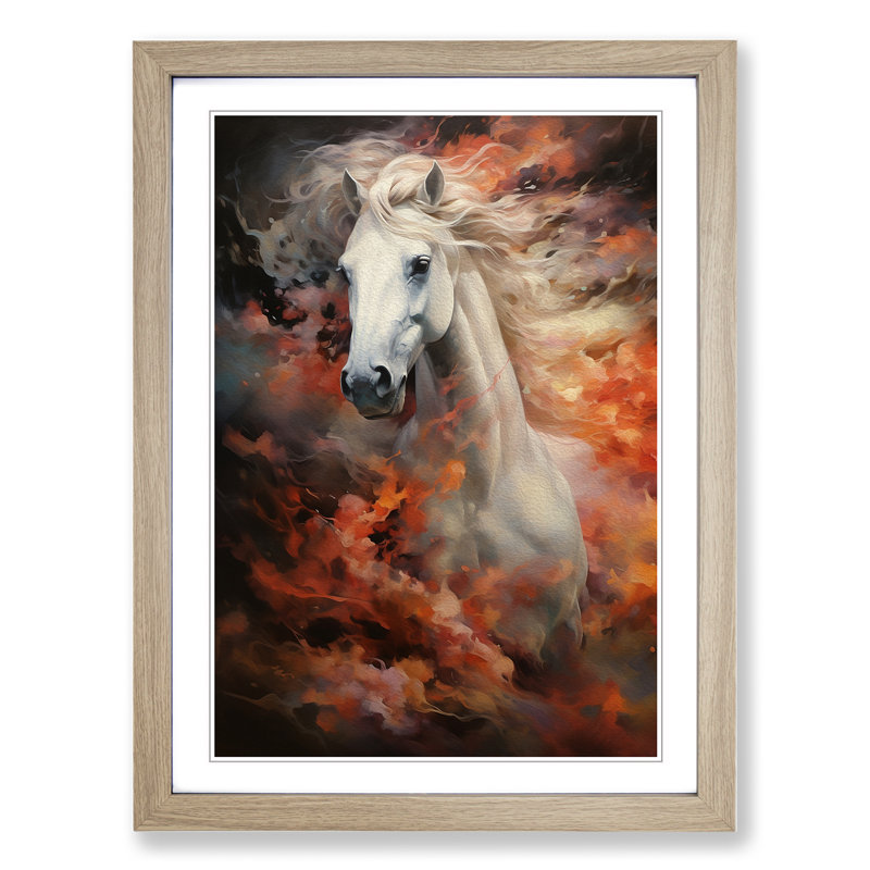 Horse Informel No.2 - Framed Print