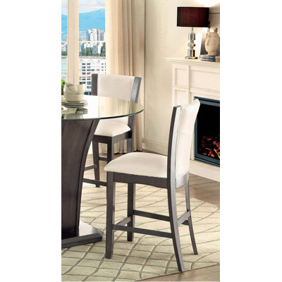 2Pcs Counter Height Chairs