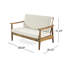 Ensemble de conversation en bois pour patio avec coussin-509277052-509277041