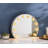 Alma White Finish Accent Mirror