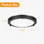 Plafonnier encastré 2 lumières DEL Severa-973510531