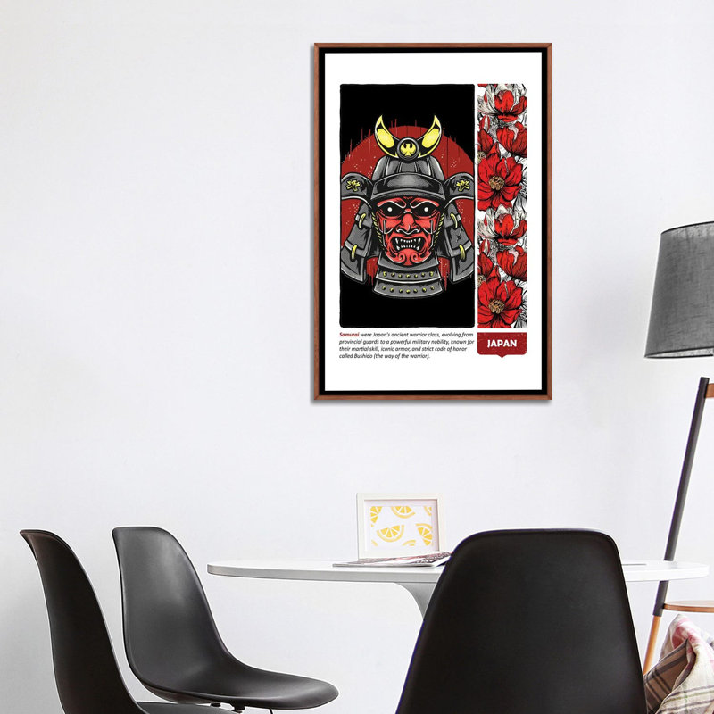 «Japon VI», reproduction d'art sur toile encadrée