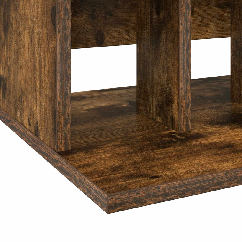 36 cm H Multimedia Storage, Smoked Oak