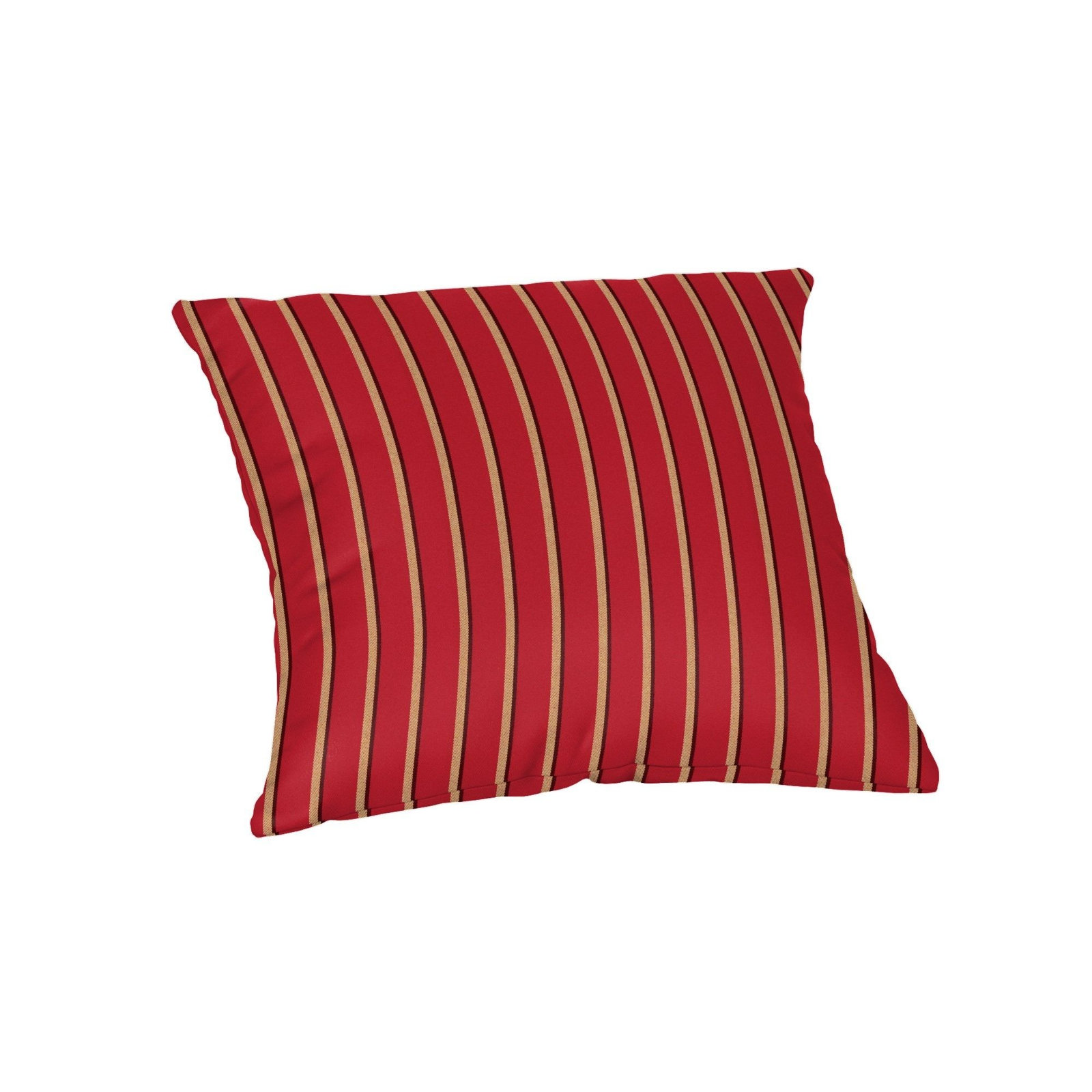  Outdoor Square Pillow Cover & Insert, 18"H x 18"W, Harwood Crimson Sunbrella®