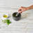 Cole & Mason 5" Granite Mortar & Pestle, Polished Gray Granite