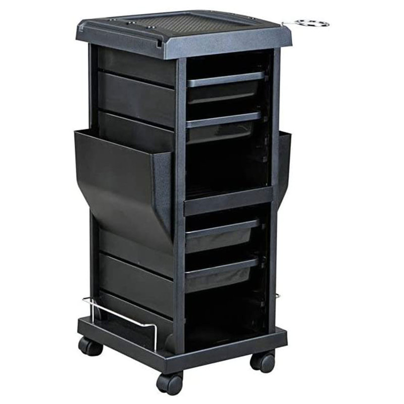 Plastic 2 Compartment Hair Tool Holder