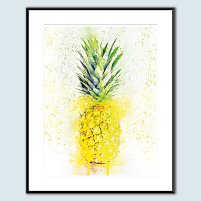 Pineapple - Single Picture Frame Print