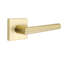 Stuttgart Round Privacy (Bed & Bath) Door Lever with Square Rosette-1570672024-1570672019