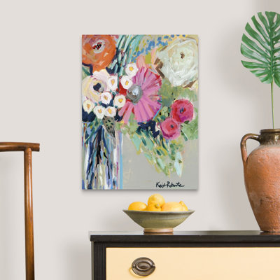 " From Mrs. Hazel's Garden " by Kait Roberts Painting Print