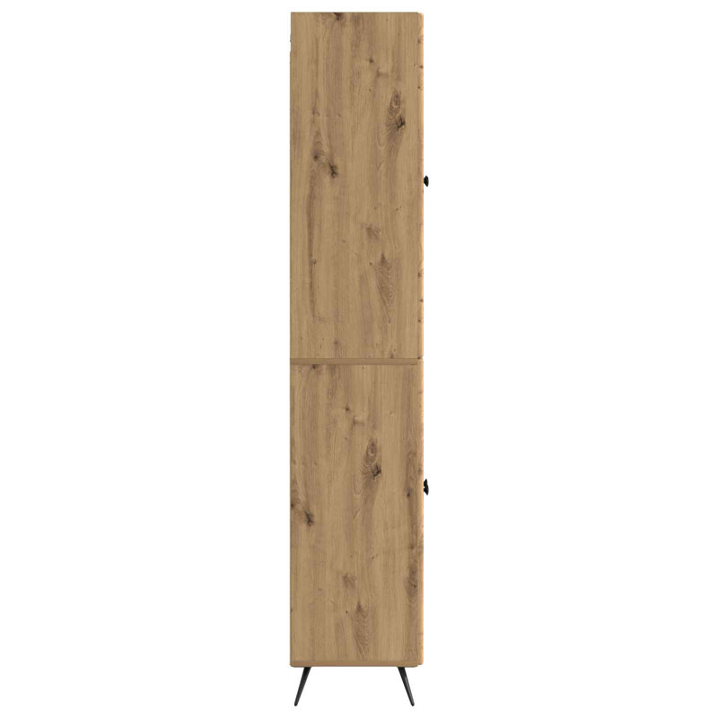 4 -Door 4 Storage Cabinet, Artisan Oak