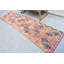 Tapis de couloir turc authentique authentique avec un design complexe pour les couloirs et les entrées