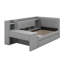 Lit de jour simple tapissier avec tiroirs-252628141