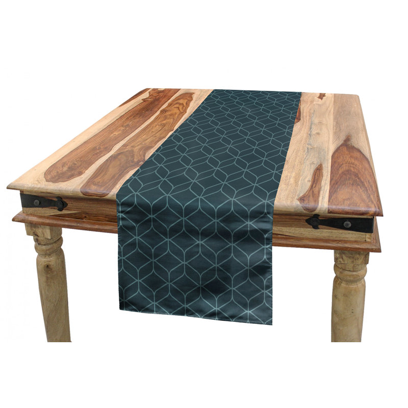 Geometric Table Runner, 120" x 16"