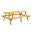 Table de pique-nique en bois pour 8 personnes