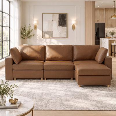 Carrigan Upholstered Sectional with Ottoman