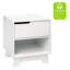 Hudson 1-Drawer Nightstand with USB Port-550375768