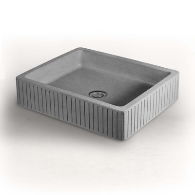 Newterra 17.38 in. L Bathroom Sink