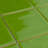 Twist Square Green Kiwi 11-3/4" x 11-3/4" Ceramic Mosaic Wall Tile