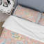 Ensemble de housse de couette rose et bleu Boho Floral Paradise VII - Boho-109144138