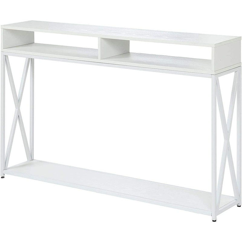 Console 2 niveaux Concepts Tucson Deluxe, blanc