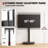 Floor-standing Horizontal And Vertical Screen Tv Stand, Up To 65 Inches-266944034