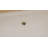 DreamLine SlimLine 36 inch D x 60 inch W x 2 3/4 inch H Single Threshold Biscuit Alcove Shower Base with 2 inch Brushed Brass Center Round Drain-118322012-118322013