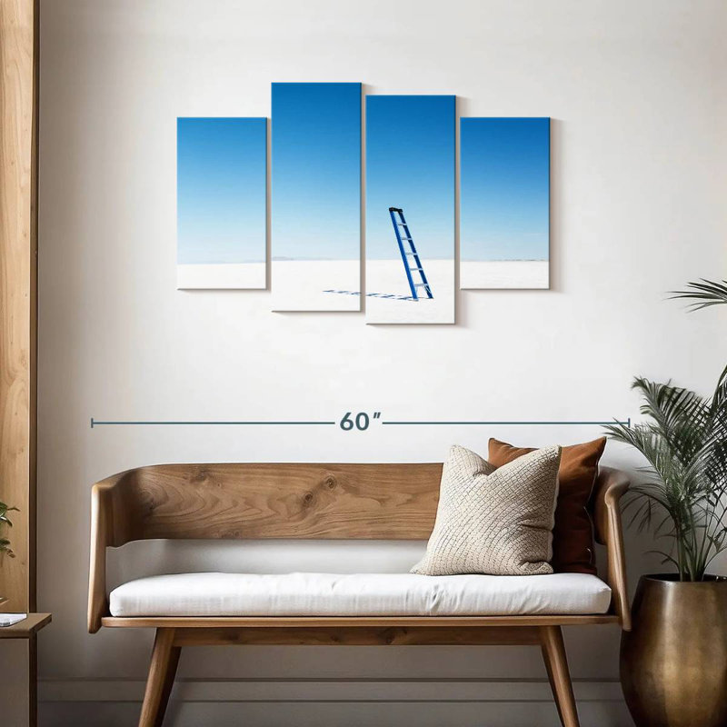 Kelan Surreal Blue Ladder
