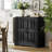 Sideboard Buffet Cabinet, Modern Farmhouse Kitchen Storage Cabinet, Small Modular Accent Cabinet Coffee Station Bar Media Console Table Credenza for Kitchen Dining Room, Living Room Entryway Hallway