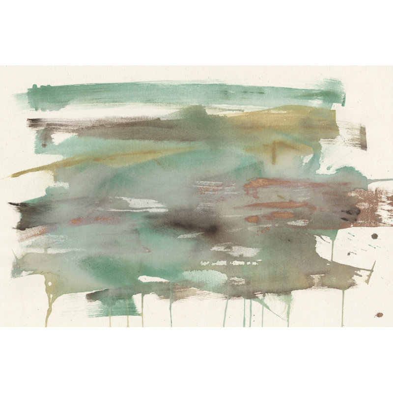 Mineral Splash II 1 Piece Wrapped Canvas Painting, 20cm H x 30cm W