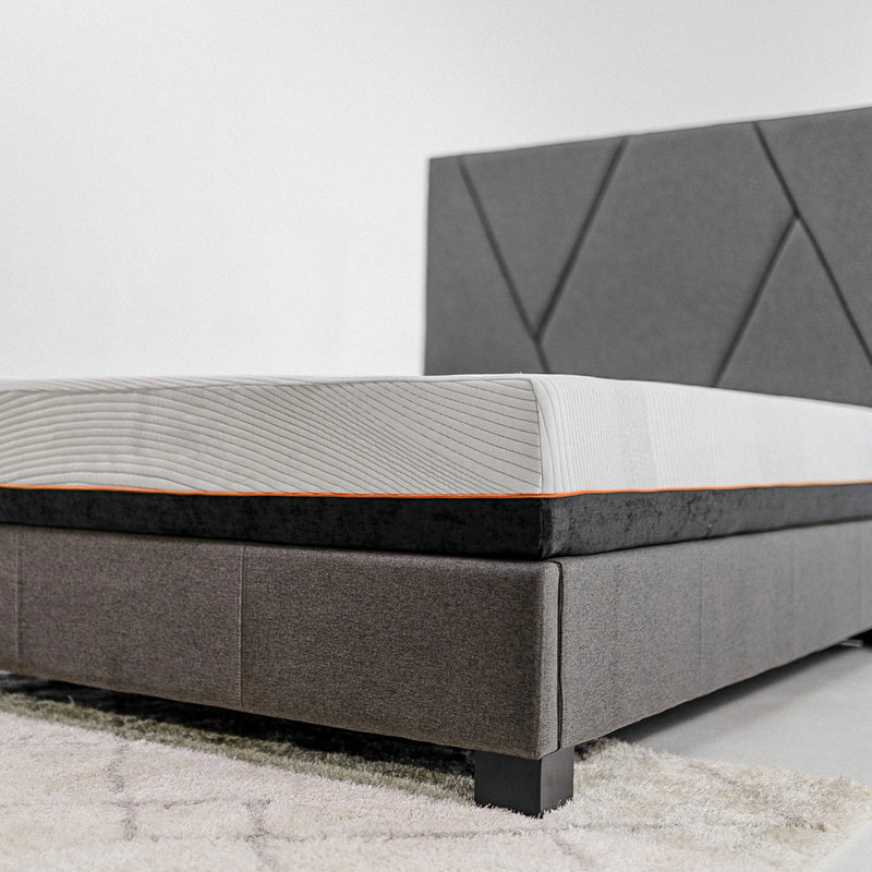 Matelas en mousse viscoélastique de refroidissement 10 pouces, simple - 3 couches pour un soutien et un confort imbattables