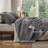 Quilts Lightweight Bedspreads with Basket Weave Pattern, Soft Quilt Bedding Set, Hazel Comforter Set Coverlet-128731592-128731591