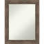 Miroir mural non biseauté en bois franc-2092002177