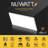 Dimmable Rectangle Flush Mount