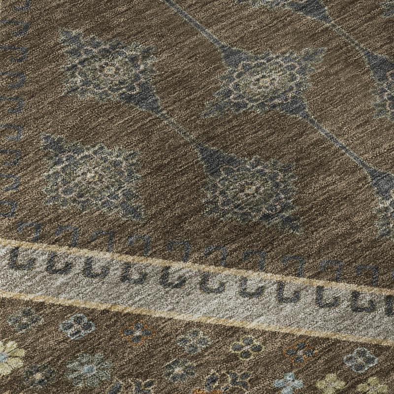Tapis décontracté de qualité supérieure Mayfield AMF2459, Chocolat, 10 pi x 14 pi