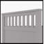 Twin Size Captain Platform Bed Frame With Storage Bookcases And Shelves,Four Drawers,Grey