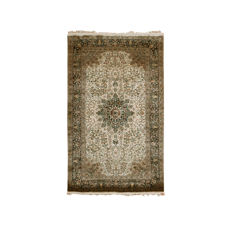 Tapis ivoire en laine New Age Byrden