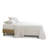 4 Pieces Split King Cotton Sheet Set,Linen