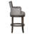 Sidecar Swivel Upholstered Counter Stool with Solid Wood Frame-59137868-59137921-126303689