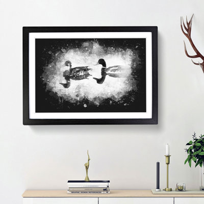 Mallard Ducks - Picture Frame Painting Print